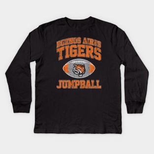 Buenos Aires Tigers Jump Ball (Variant) Kids Long Sleeve T-Shirt